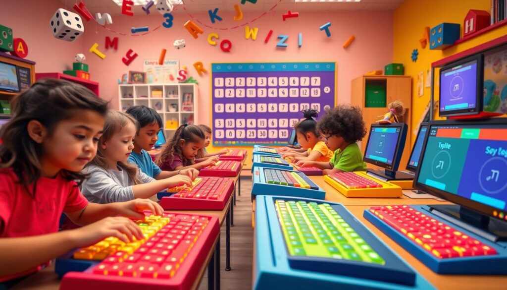 typing games for kids, keyboard learning app for children